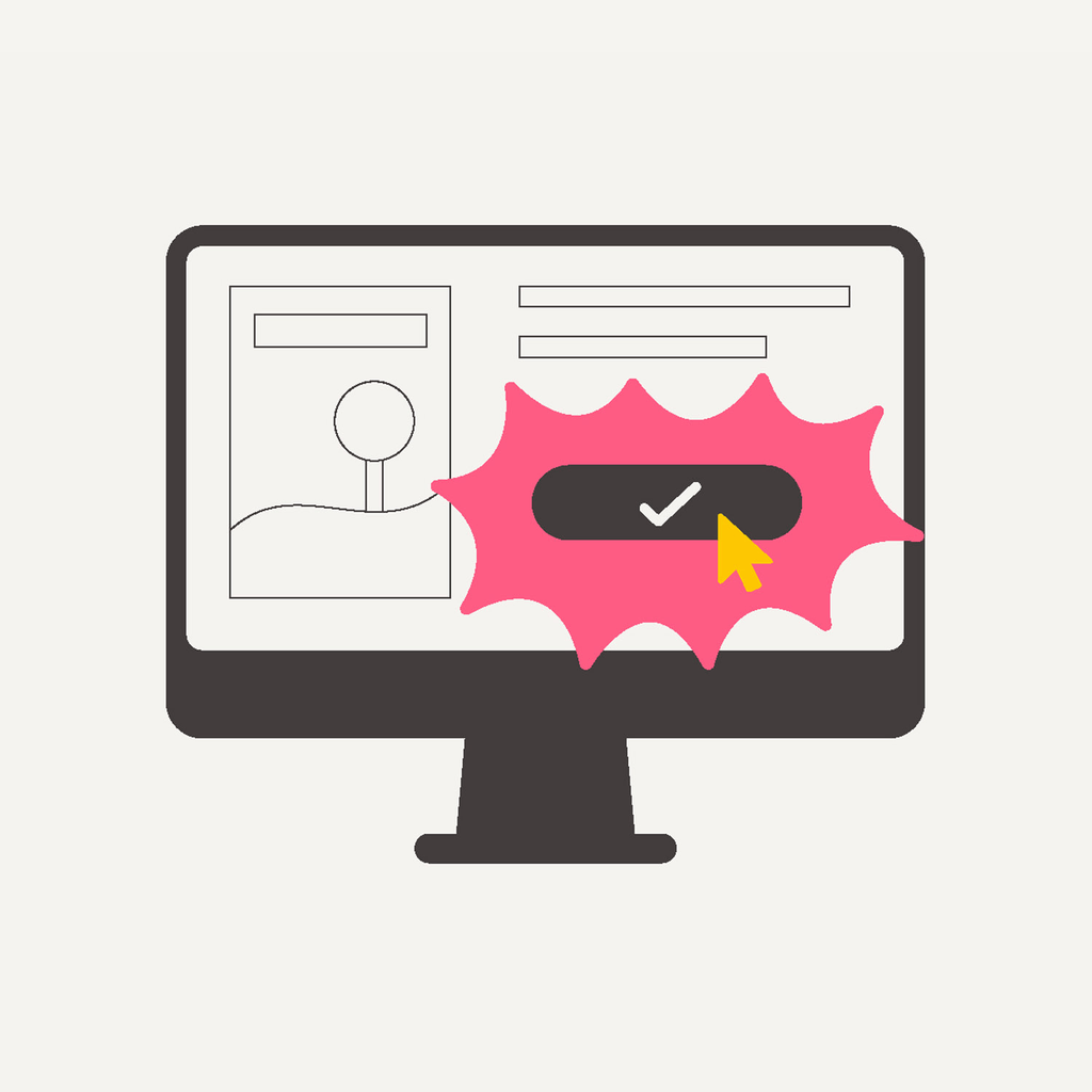 Illustration showcasing this artists portfolio