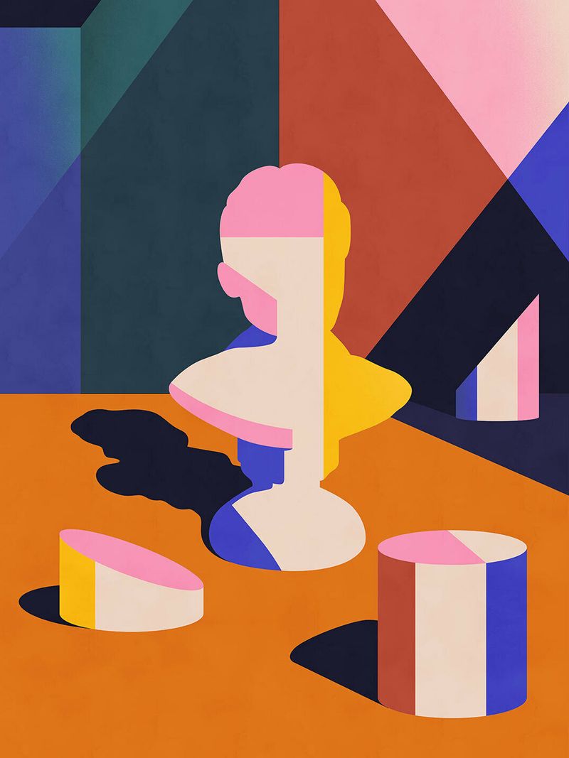 Illustration showcasing this artists portfolio