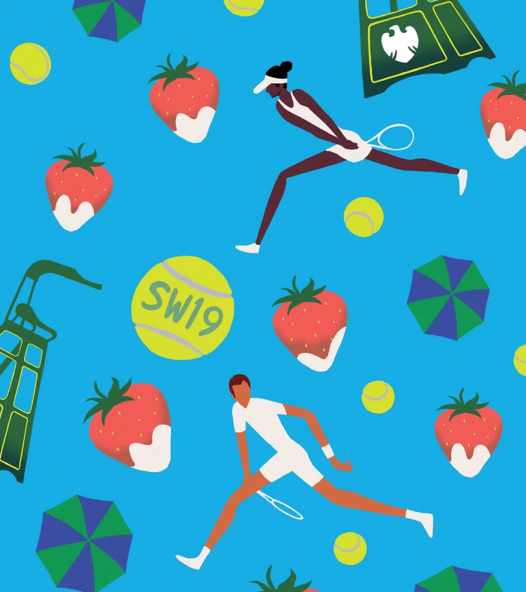 Illustration showcasing this artists portfolio