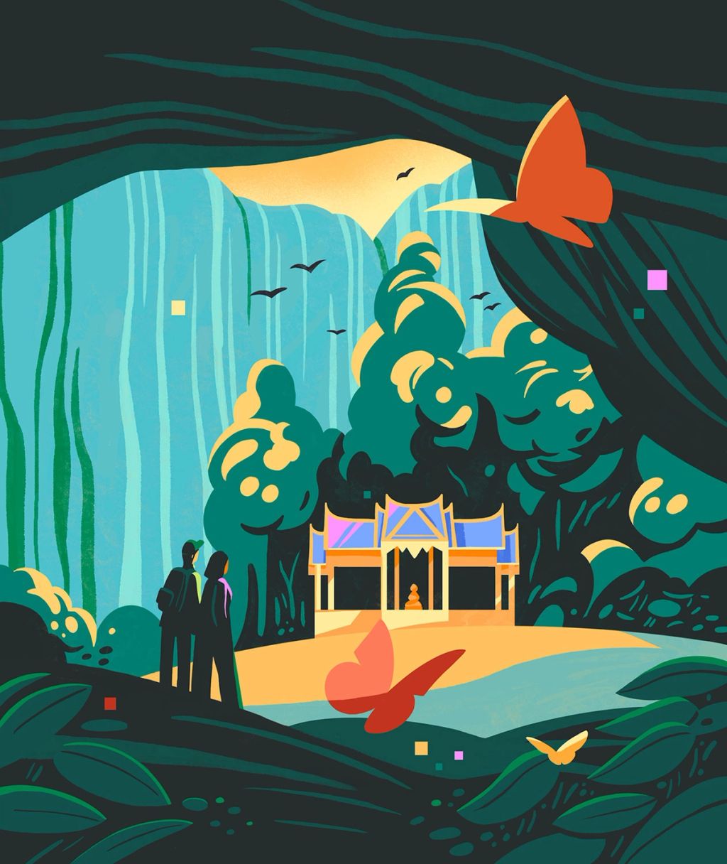 Illustration showcasing this artists portfolio