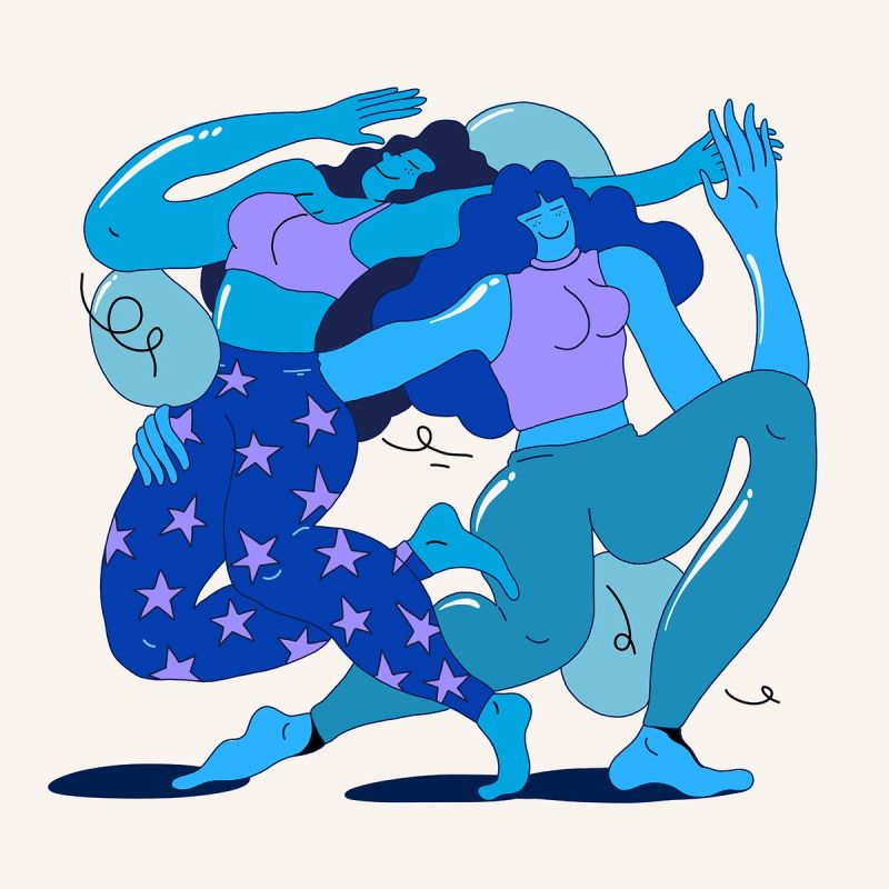 Illustration showcasing this artists portfolio