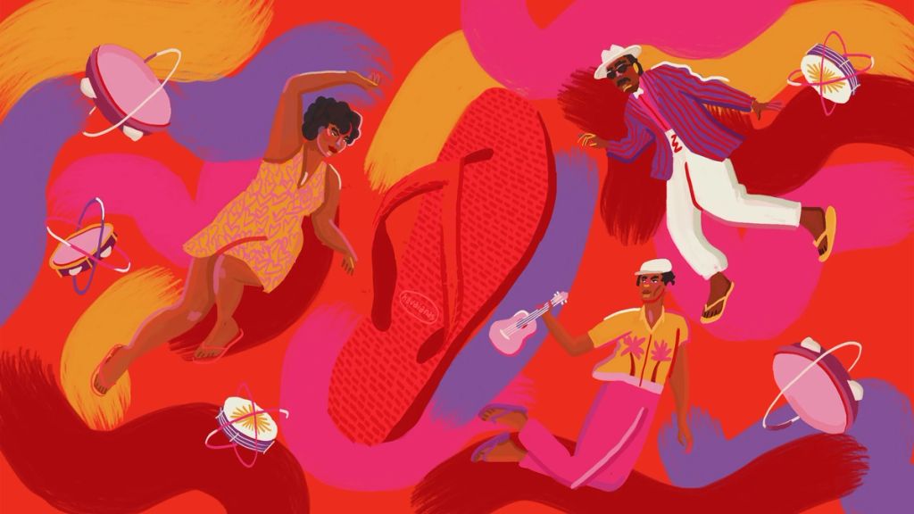 Illustration showcasing this artists portfolio