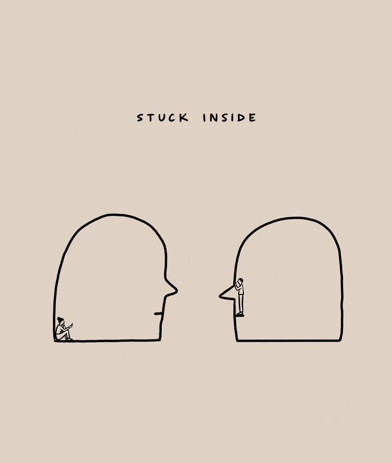 Illustration showcasing this artists portfolio