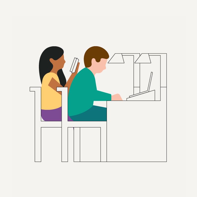 Illustration showcasing this artists portfolio