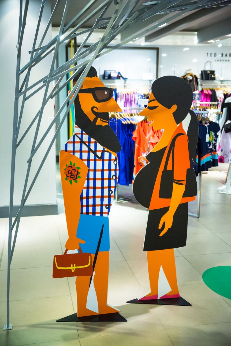 Illustration showcasing this artists portfolio