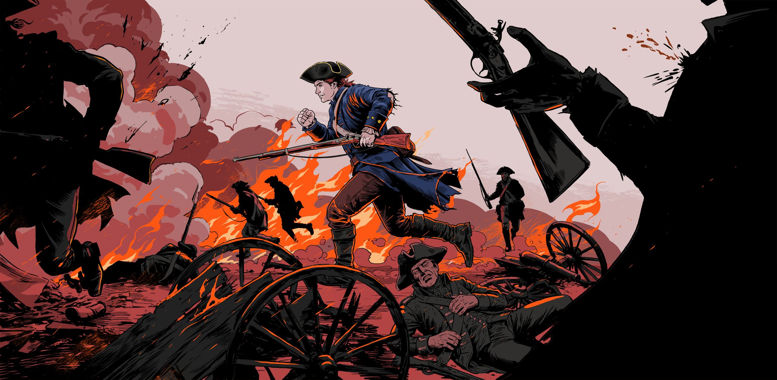 Illustration showcasing this artists portfolio