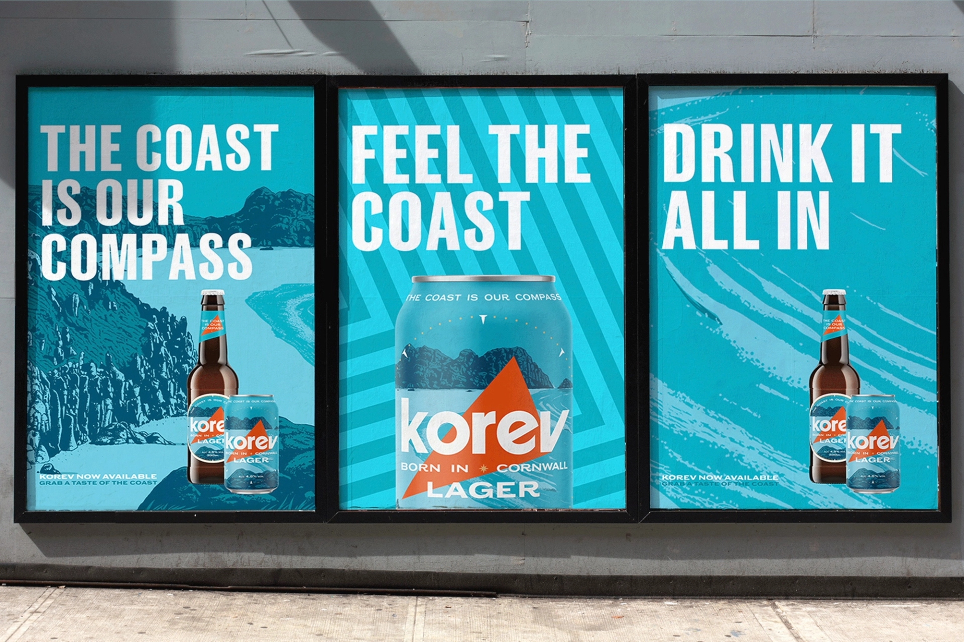 Korev OOH advertising