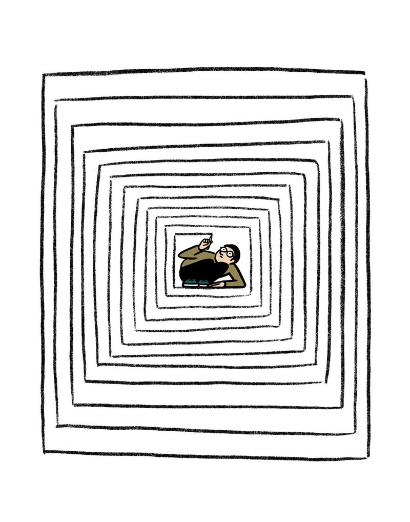 Illustration showcasing this artists portfolio