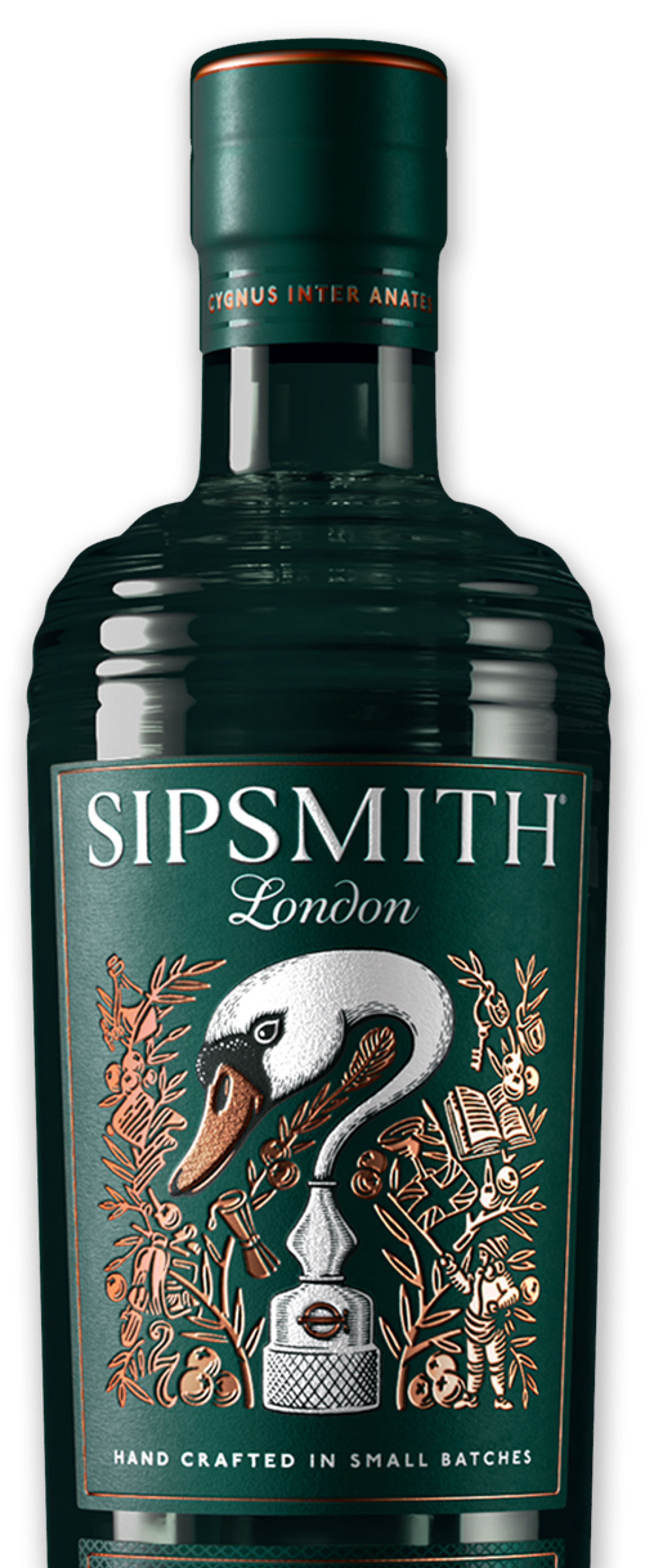 a bottle of sipsmith london illustrated by tobias hall