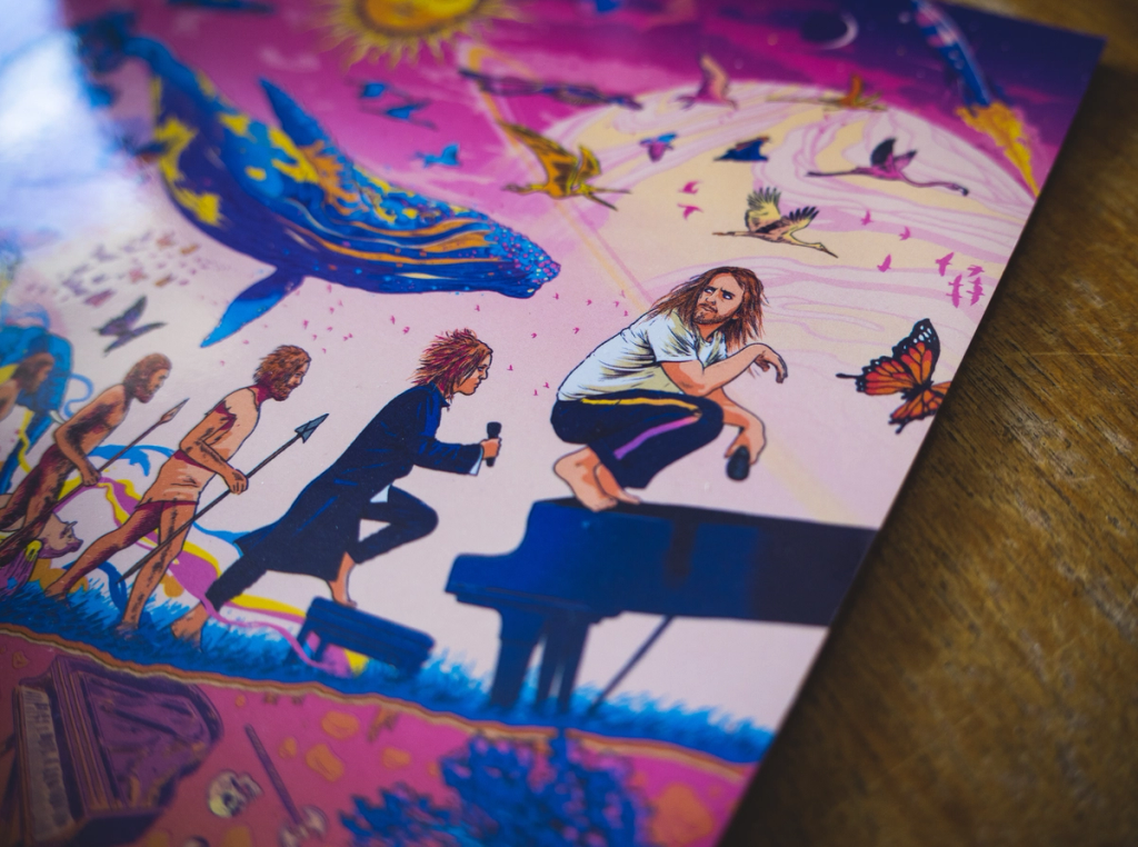 Illustration showcasing this artists portfolio