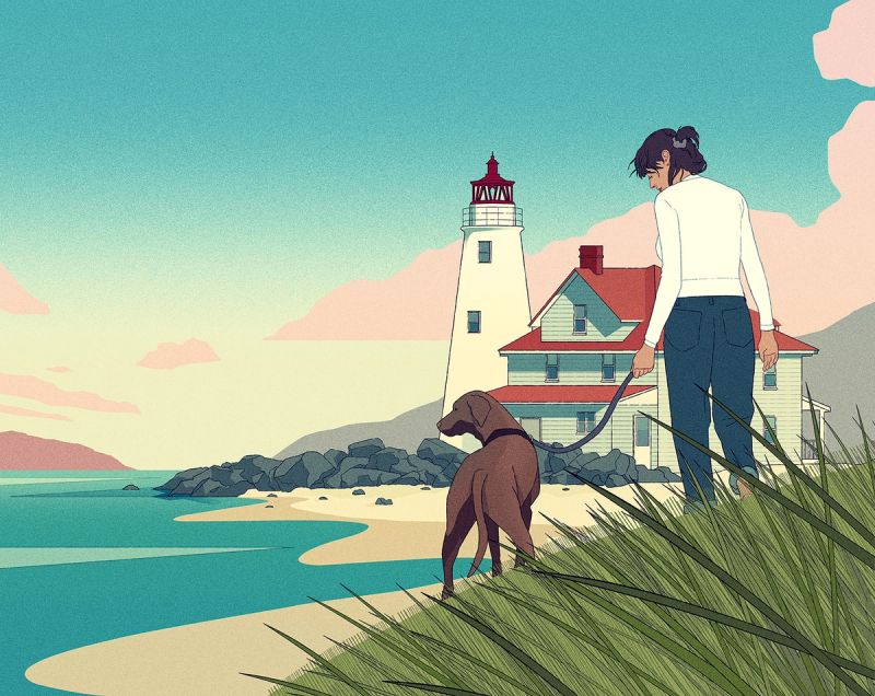Illustration showcasing this artists portfolio