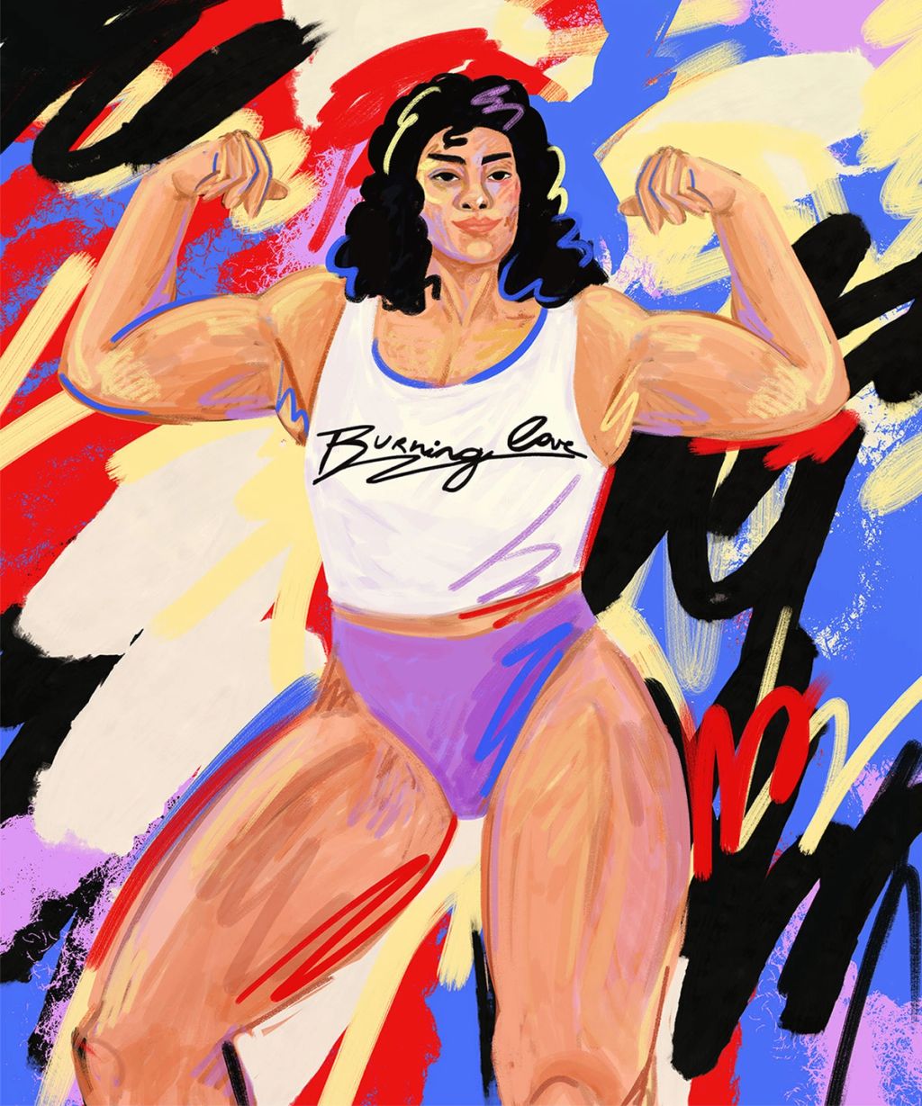 Illustration showcasing this artists portfolio