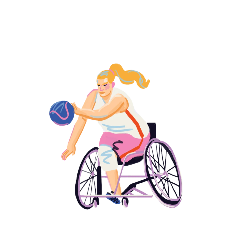 Illustration showcasing this artists portfolio