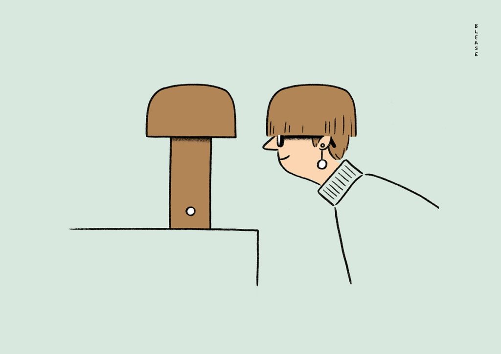 Illustration showcasing this artists portfolio