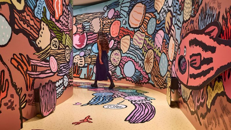 Illustration showcasing this artists portfolio