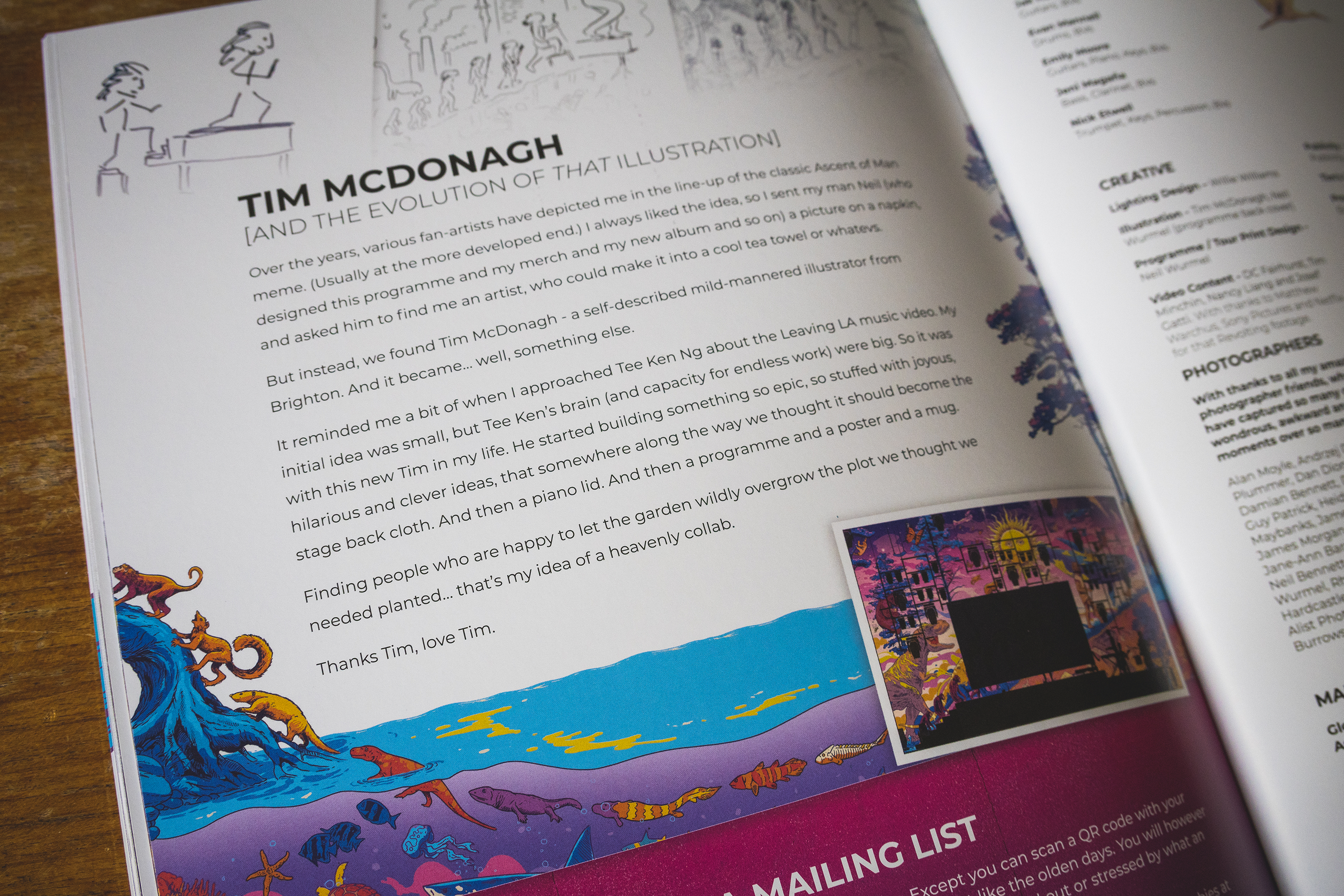 Illustration showcasing this artists portfolio