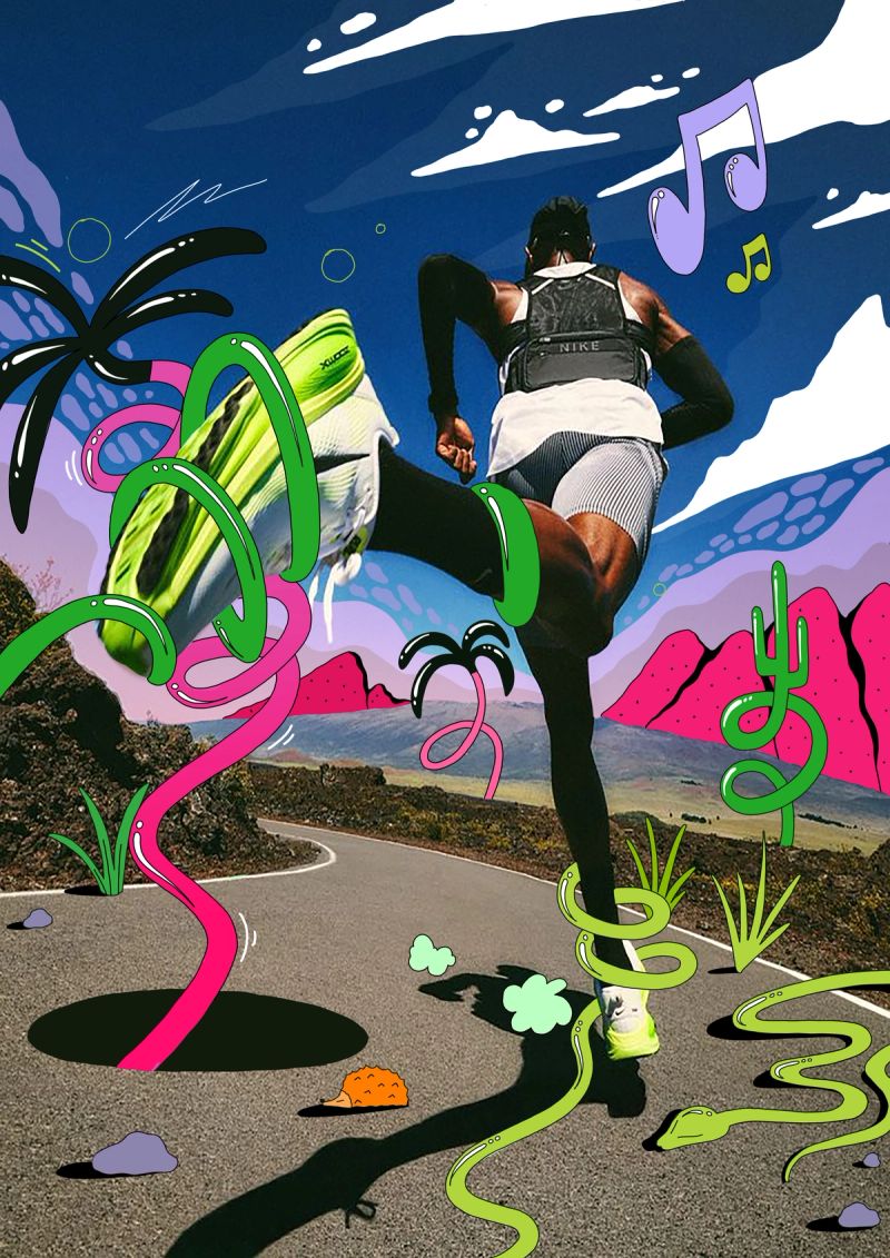 Illustration showcasing this artists portfolio