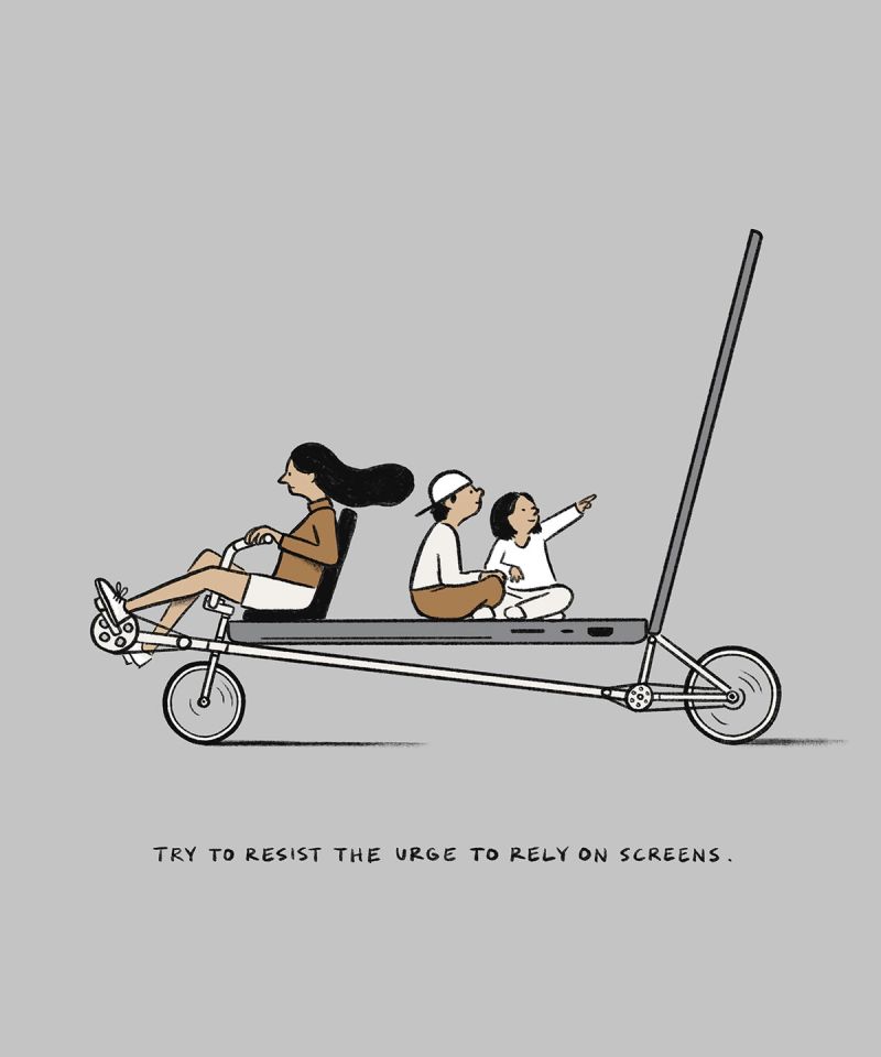 Illustration showcasing this artists portfolio