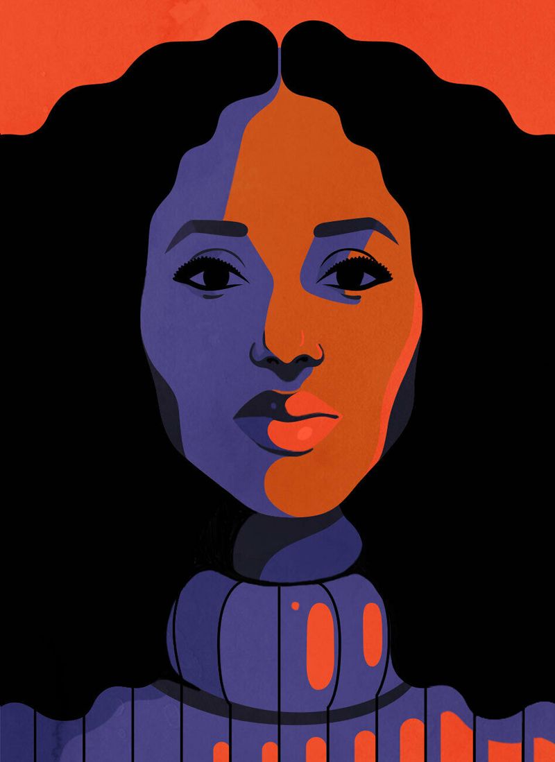 Illustration showcasing this artists portfolio
