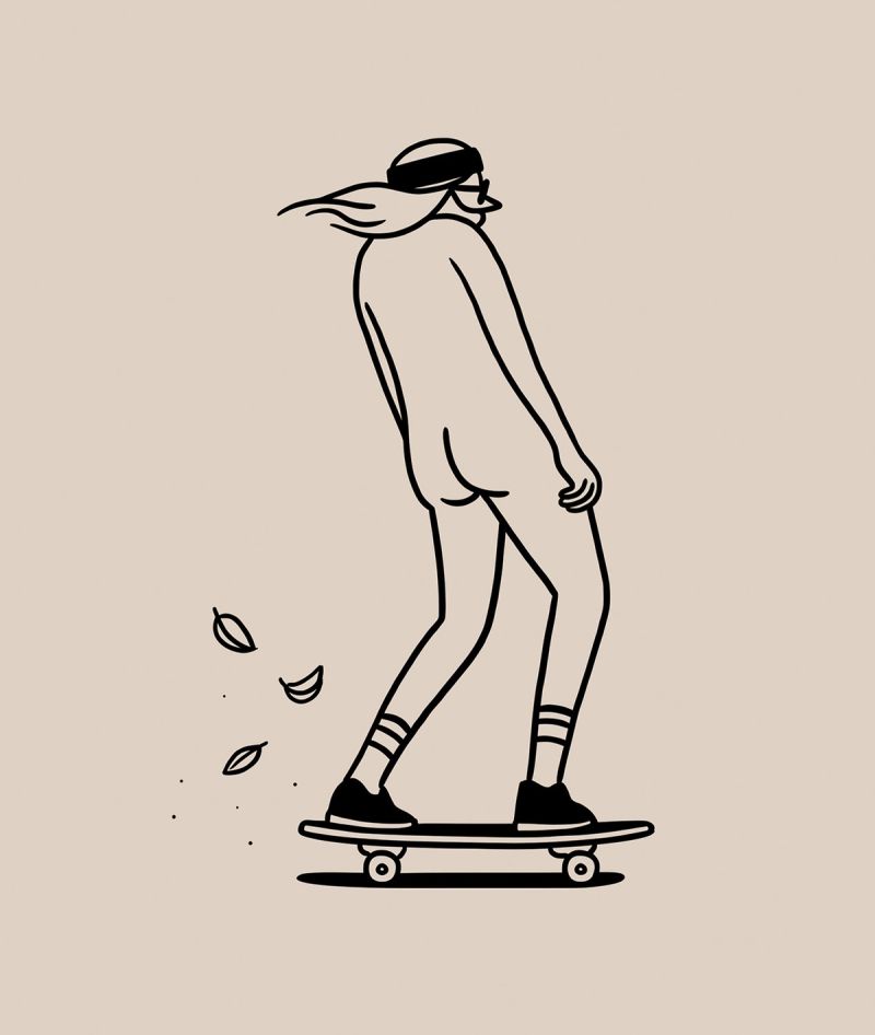 Illustration showcasing this artists portfolio