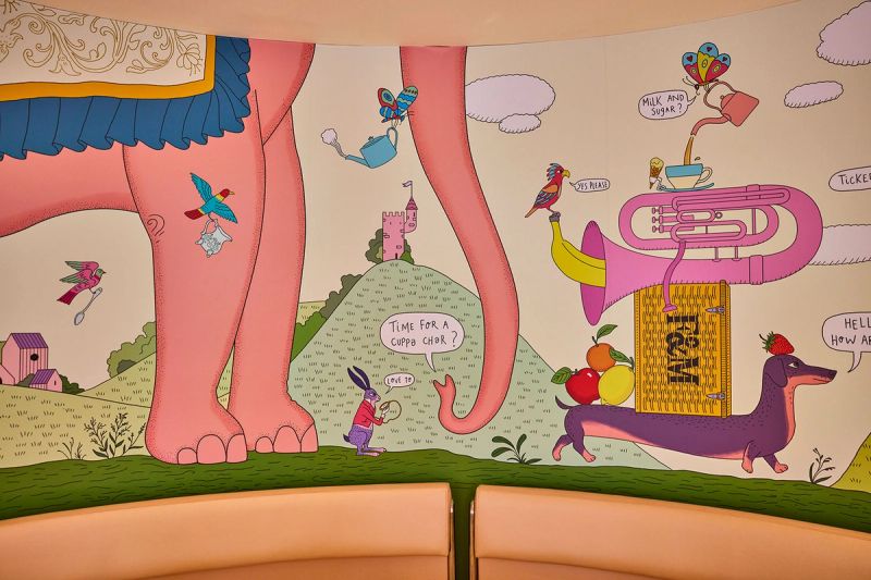 Illustration showcasing this artists portfolio