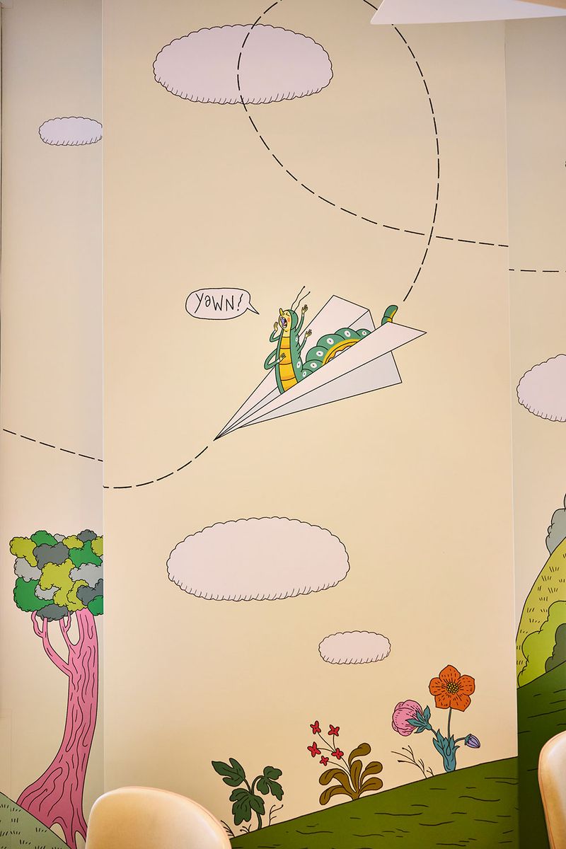 Illustration showcasing this artists portfolio