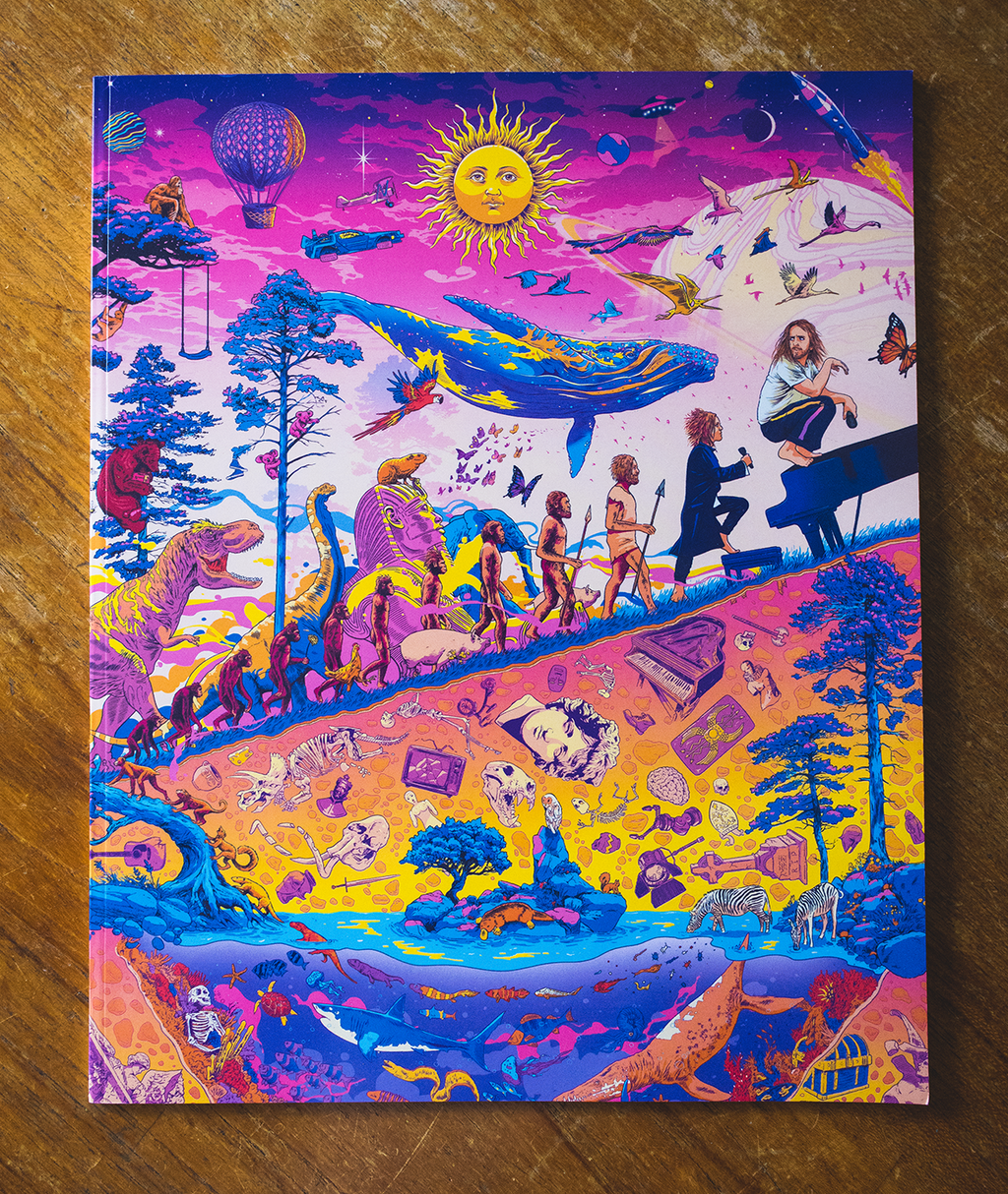 Illustration showcasing this artists portfolio