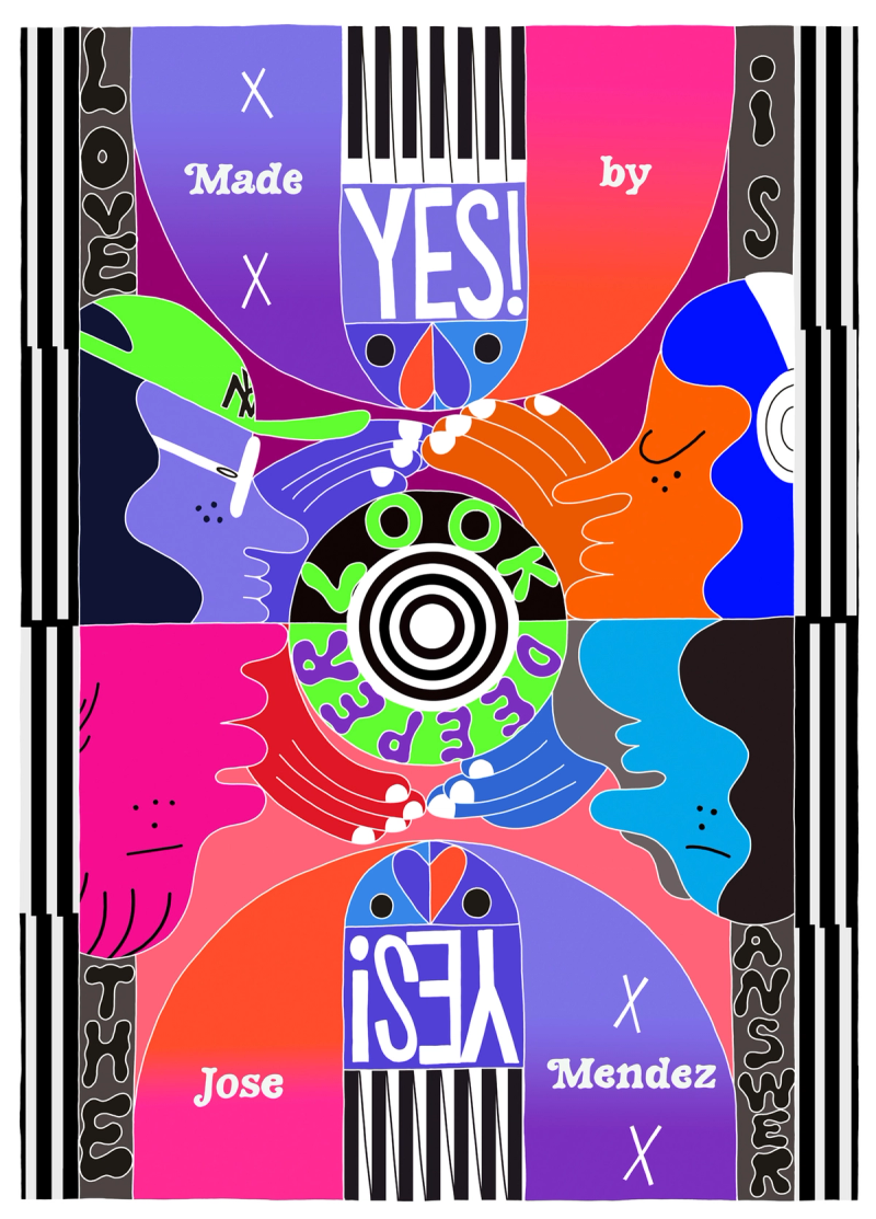 Illustration showcasing this artists portfolio