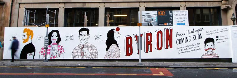 Illustration showcasing this artists portfolio