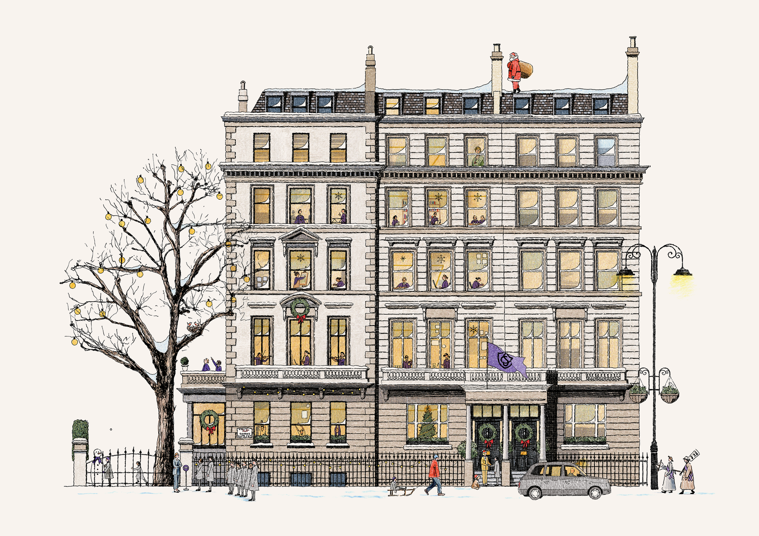 Illustration showcasing this artists portfolio