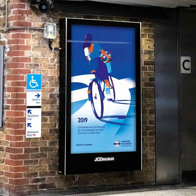 Illustration showcasing this artists portfolio