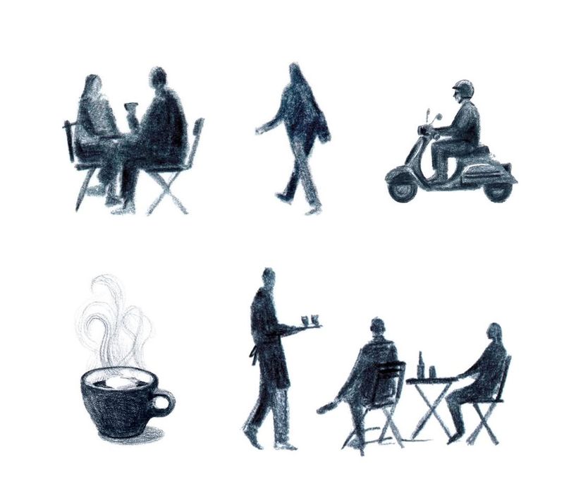 Illustration showcasing this artists portfolio