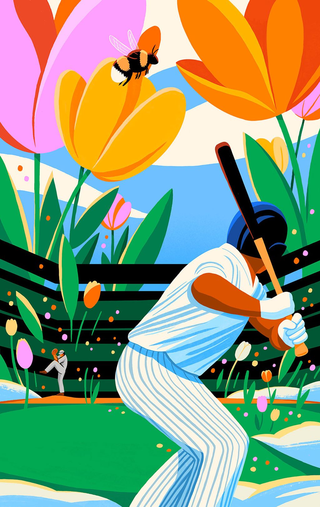 Illustration showcasing this artists portfolio