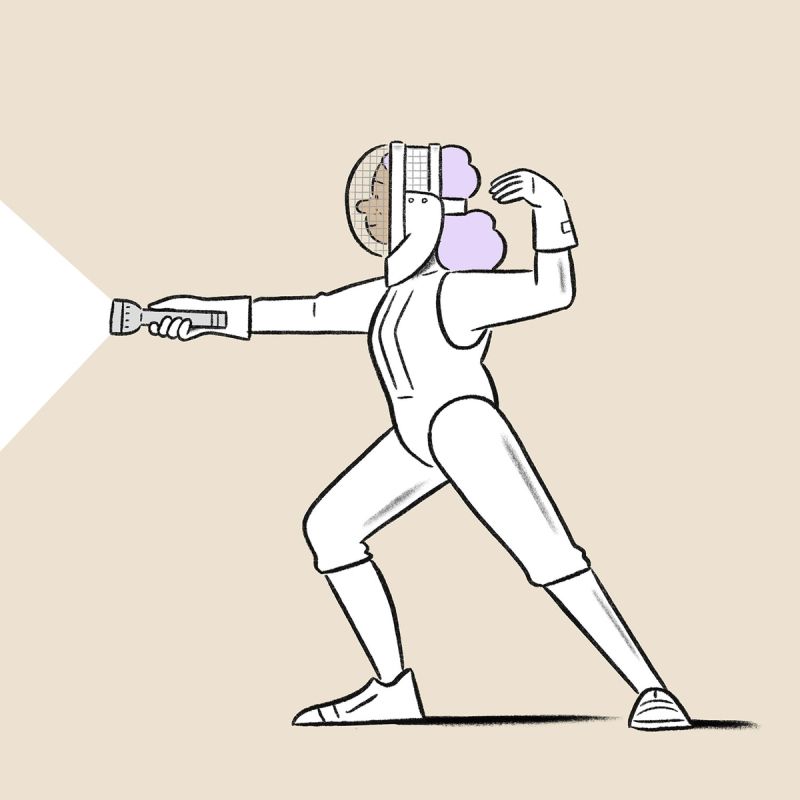 Illustration showcasing this artists portfolio