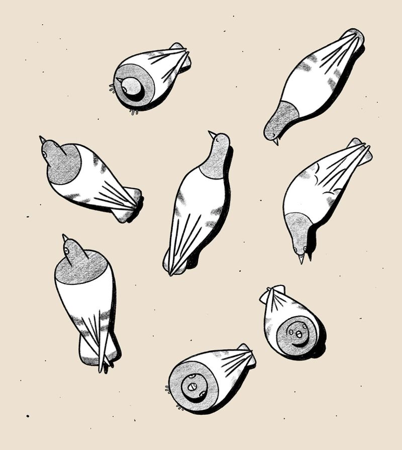 Illustration showcasing this artists portfolio