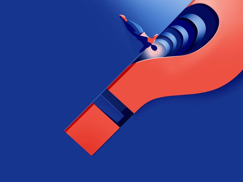 Illustration showcasing this artists portfolio