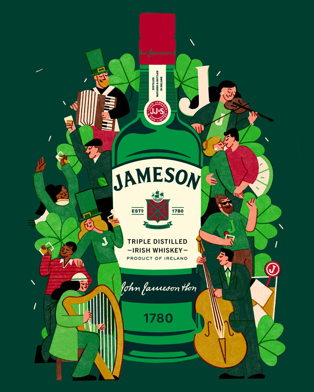 Illustration showcasing this artists portfolio