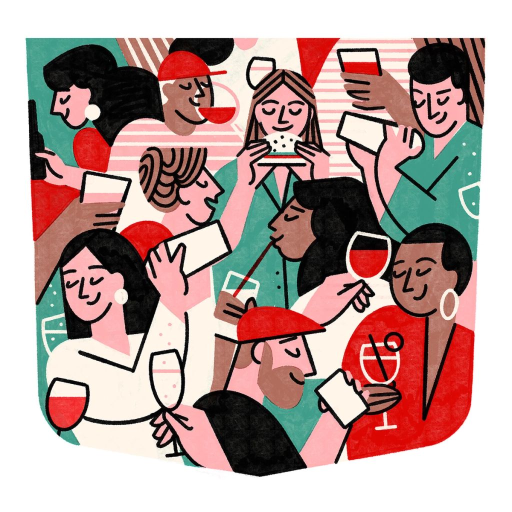 Illustration showcasing this artists portfolio