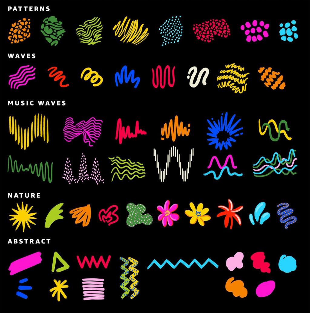 Illustration showcasing this artists portfolio