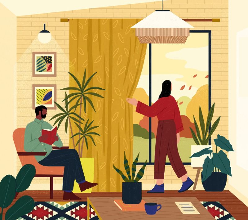 Illustration showcasing this artists portfolio