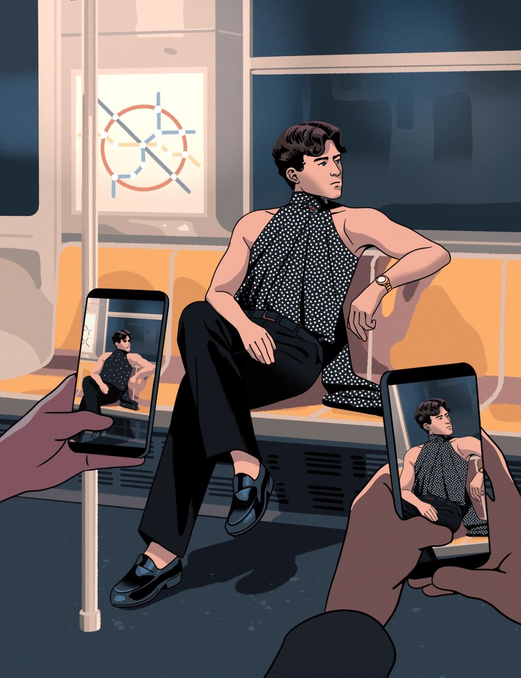 Illustration showcasing this artists portfolio