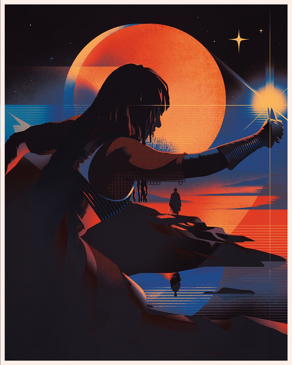 Illustration showcasing this artists portfolio