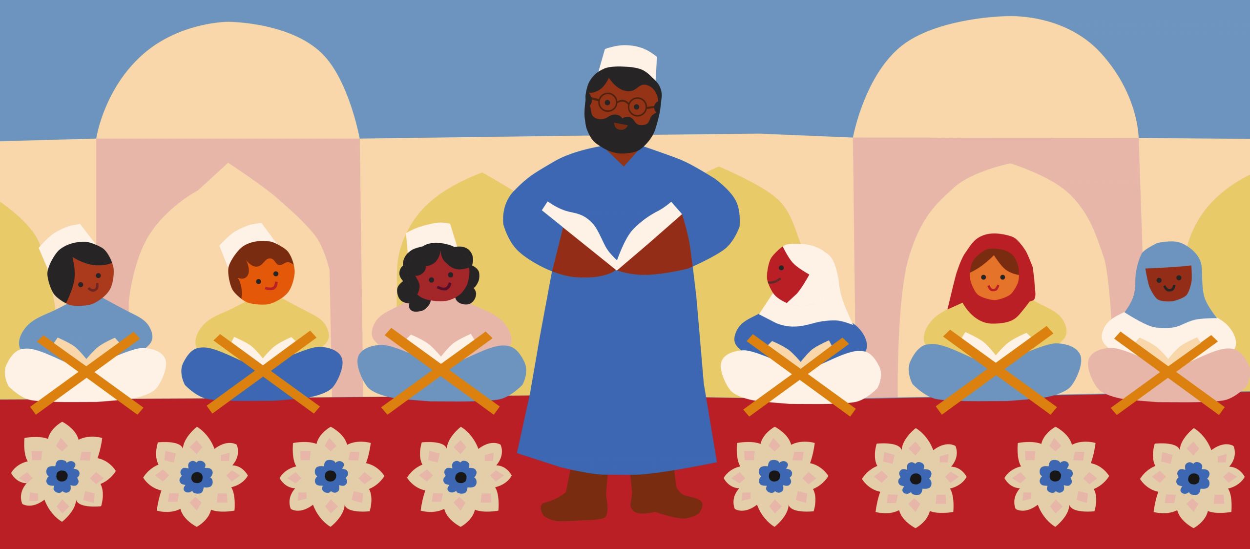 Illustration showcasing this artists portfolio