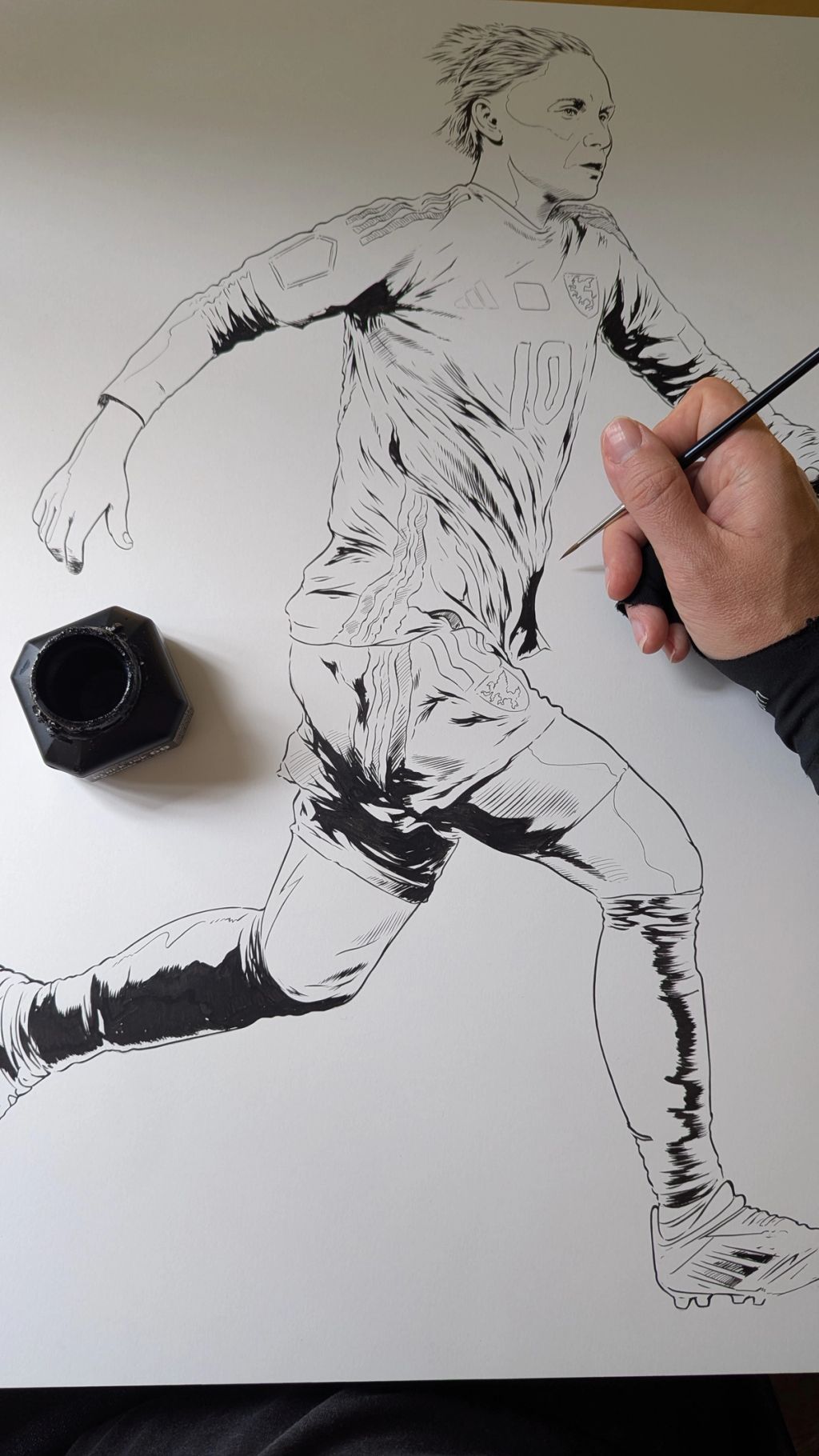 Illustration showcasing this artists portfolio