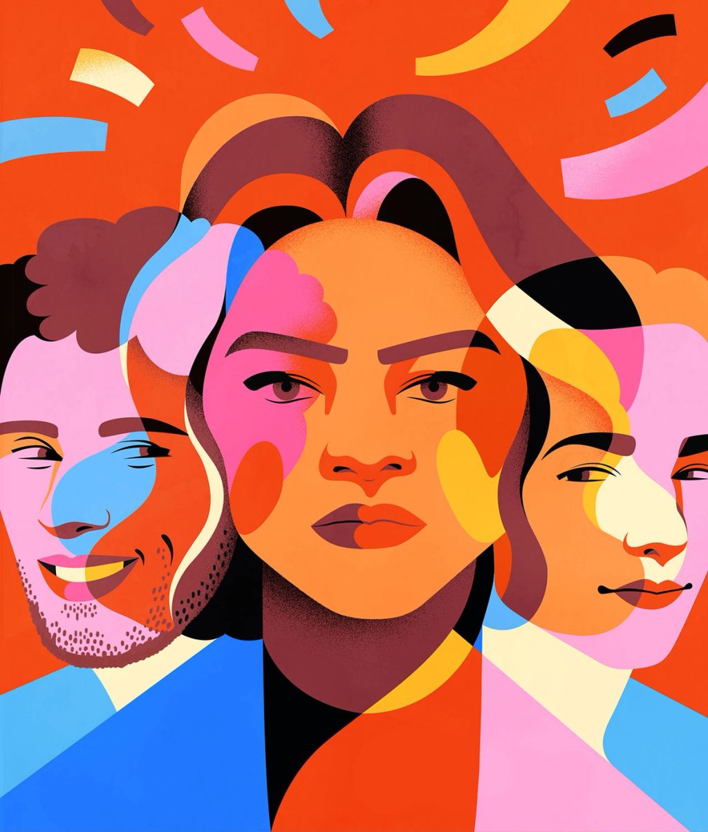 Illustration showcasing this artists portfolio