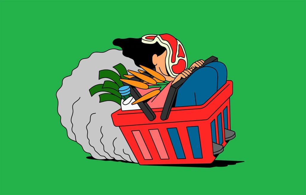 Illustration showcasing this artists portfolio