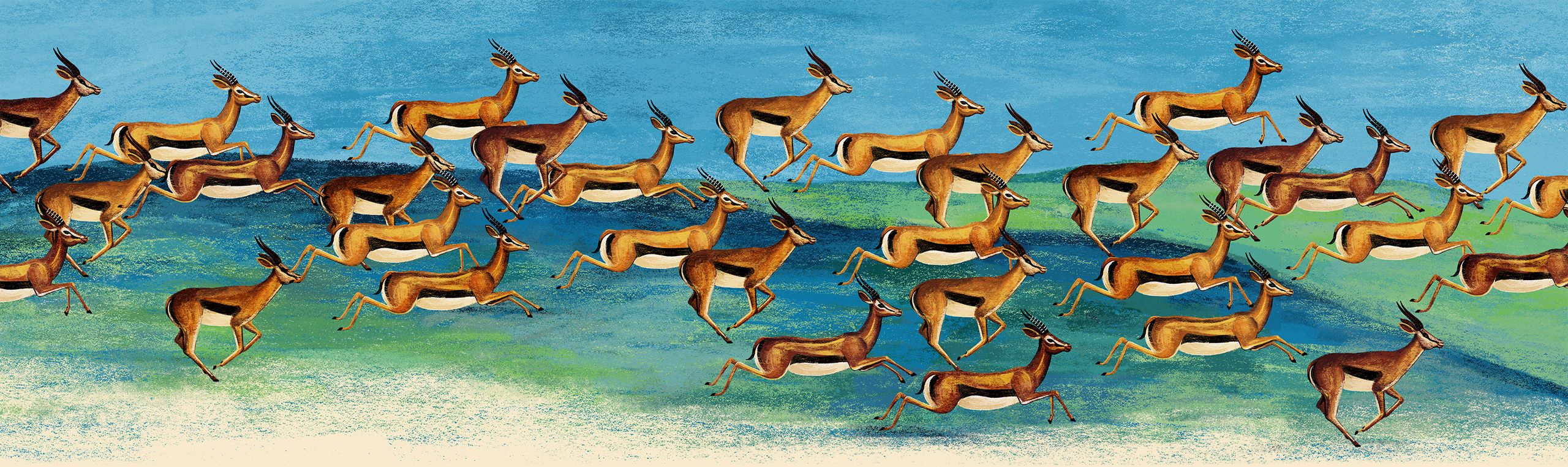 Illustration showcasing this artists portfolio