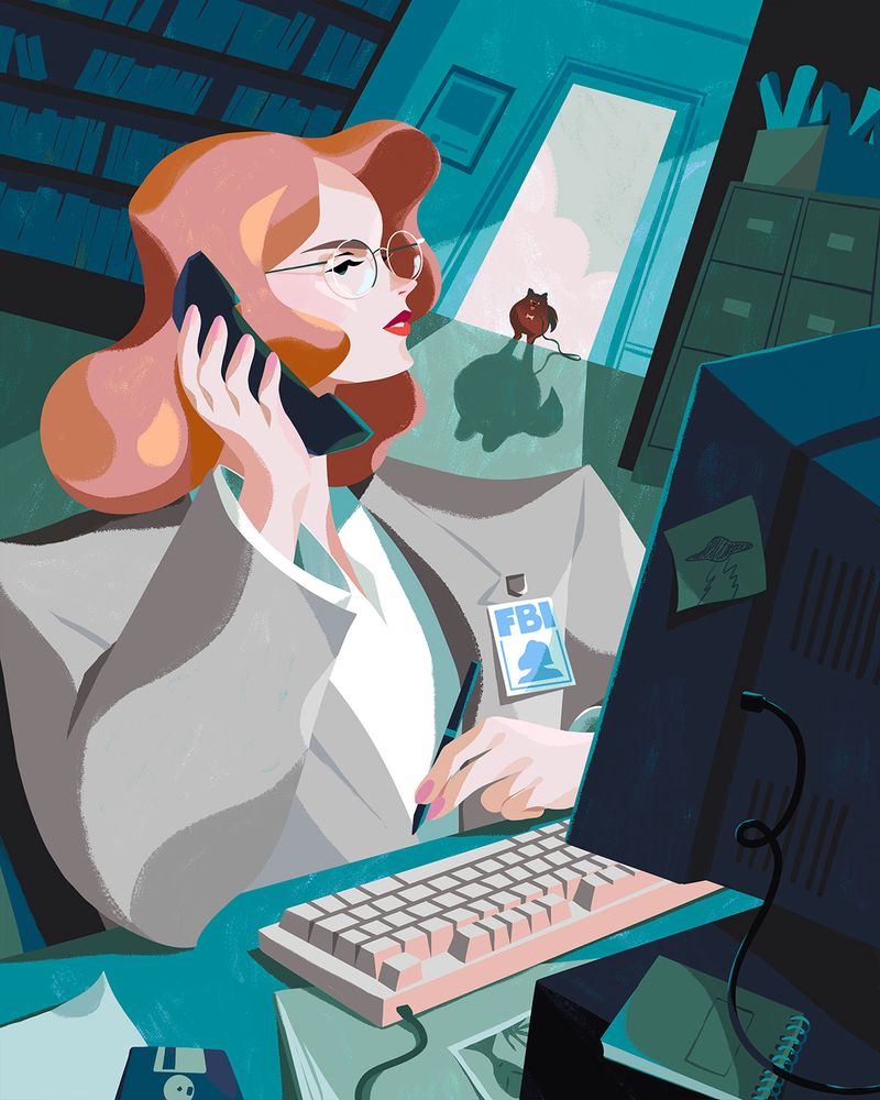 Illustration showcasing this artists portfolio