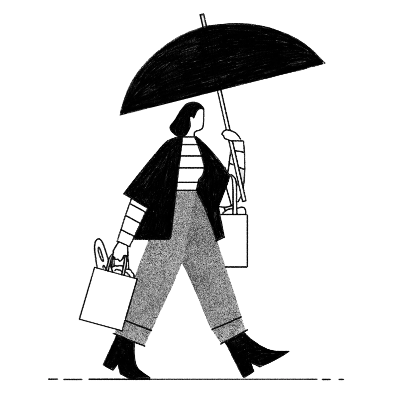 Illustration showcasing this artists portfolio