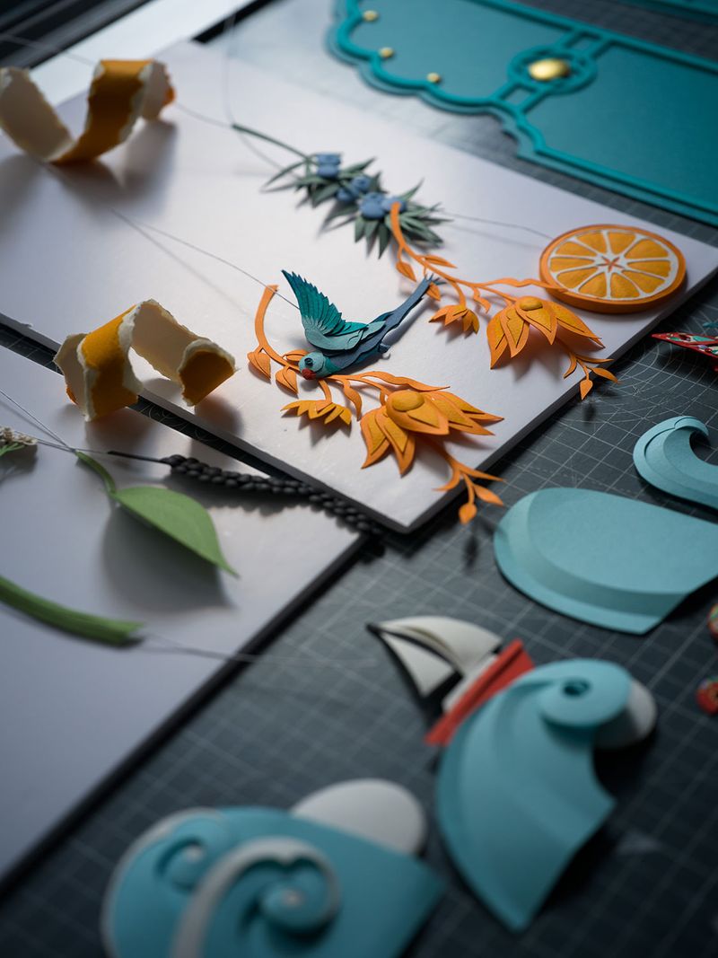 Illustration showcasing this artists portfolio